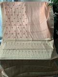 Elegant Design Party Wear Peach Color Embroidery Saree (Clearance Sale )