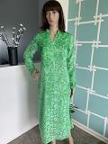 Imposing Sea Green Colored Casual Wear Soft Velvet Long Kurti