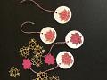 25 QTY Lotus flower gift tags-party tags-gift topper