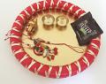 Rakshabandhan Rakhi Thali Set- 1 Bhaiya Bhabhi Rakhi & Chocolate Rakshabandhan Rakhi Thali Set- 1 Bhaiya Bhabhi Rakhi & Chocolate