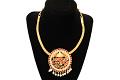 Traditional Nataraja Design Necklace