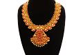 Traditional Red Kemp Stone Necklace