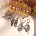 3 Pair Bohemian Earring Style 2 3 Pair Bohemian Earring Style 2