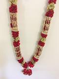 Set of 2 Indian Wedding Varmala, Bride and Groom Garland Set of 2 Indian Wedding Varmala, Bride and Groom Garland