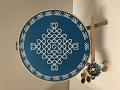 Handmade Kolam Decoration 8"
