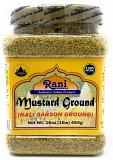 Rani Mustard Seeds Ground, Powder Spice (Rai Sarson) 16oz (454g) 1 Pound, 1lb ~ All Natural | Gluten Free Ingredients | NON-GMO | Vegan | Indian Origin