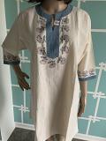 Fantastic Off White Colored Casual Cotton Kurti Fantastic Off White Colored Casual Cotton Kurti