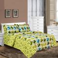 Flower Design Cotton Double Bedsheet with Pillow Covers Flower Design Cotton Double Bedsheet with Pillow Covers