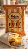 Khajurico Puff Pastry Snacks, Pack of 16 (1 Carton) Khajurico Puff Pastry Snacks, Pack of 16 (1 Carton)