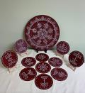Rangoli-5in Wood/Tile/Coaster Kolam Manai Puja/Golu/Diwali Decor/Gift Muggu
