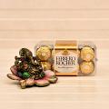 Alluring Diwali Gift w/ Ganesha Idol & Box of 16 Pcs Ferrero Rocher Alluring Diwali Gift w/ Ganesha Idol & Box of 16 Pcs Ferrero Rocher