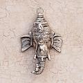 Metal Carved Lord Ganesha Face Wall Hanging Metal Carved Lord Ganesha Face Wall Hanging