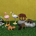 6 Pcs World Birds & Animal Set 6 Pcs World Birds & Animal Set