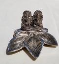 Laxmi Ganesh Metal Diya Lamp Laxmi Ganesh Metal Diya Lamp