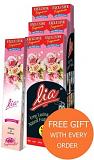 Cycle Brand Lia Premium Thick Incense Sticks Prime Rose Agarbatti 240 Stick