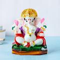 Multicolored Ganesh Idol Multicolored Ganesh Idol
