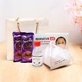 Wellness Care Hamper w/ Face Mask, Sanitizer & Chocolates Wellness Care Hamper w/ Face Mask, Sanitizer & Chocolates