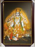 Beautiful Wooden Framed Canvas Print Photo of Arjun (Geetagyan) #1 -23 x 33 Beautiful Wooden Framed Canvas Print Photo of Arjun (Geetagyan) #1 -23 x 33