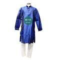 HITESH KURTA PAJAMA SET (Blue and White / Silk) - M-XL HITESH KURTA PAJAMA SET (Blue and White / Silk) - M-XL