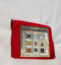 Navagraha Yantra Gold Plated For Puja 3.6"
