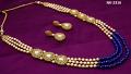 Alloy Triple Strand Beautiful Necklace Set Alloy Triple Strand Beautiful Necklace Set