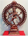 Artistic Black Metal Statue of Natraja The Dancing God 24" Artistic Black Metal Statue of Natraja The Dancing God 24"
