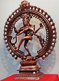 Artistic Black Metal Large Statue of Natraja The Dancing God 28" Artistic Black Metal Large Statue of Natraja The Dancing God 28"