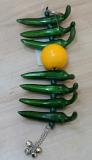 Nimbu Mirchi or Lemon Chilli Hanging for Pooja Nimbu Mirchi or Lemon Chilli Hanging for Pooja