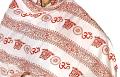 Pure Cotton Om Prayer Shawl 6.7 feet