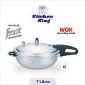 Kitchen King | Pressure Cooker Feast (Wok/Karahi) | Capacity: 7 Liters