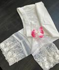 Tulip Pants w/ Lace Work & Elastic Drawstring - Size 40 - 46 Tulip Pants w/ Lace Work & Elastic Drawstring - Size 40 - 46