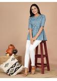 Cotton Printed Kurti Women - Size 38" to 44" Cotton Printed Kurti Women - Size 38" to 44"