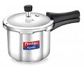 Prestige Popular Stainless Steel Pressure Cooker, 2 Litres, Silver