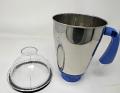 Preethi Blue Leaf Platinum Jar 1.7 Liter With Round Lid