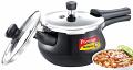Prestige Deluxe Duo Plus Induction Base Aluminum Pressure Cooker, 3.3 Litre