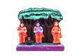 Ram Worshiping Shiva Linga - Rameshwaram Navarathri Golu Doll Ram Worshiping Shiva Linga - Rameshwaram Navarathri Golu Doll