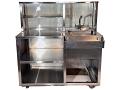 S.S. Juice Counter with Sink 