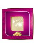 Wholesale Indian Sweet Folding Boxes - Flat Design (Pink-100 pcs) - 250 Gms