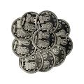 Ganesha Lakshmi /Laxmi Pure Silver (999) 10 Gram Coin (Pack of 10 Coins) Ganesha Lakshmi /Laxmi Pure Silver (999) 10 Gram Coin (Pack of 10 Coins)