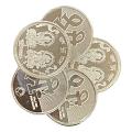 Ganesha Lakshmi / Laxmi Pure Silver (999) 10 Gram Coin (Pack of 5 Coins) Ganesha Lakshmi / Laxmi Pure Silver (999) 10 Gram Coin (Pack of 5 Coins)