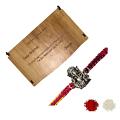 925 Sterling Silver Ganesha Rakhi Designer Gift Set #02