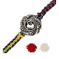 925 Sterling Silver OM Rakhi #08 925 Sterling Silver OM Rakhi #08
