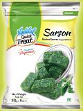 Vadilal Sarson / Mustard Leaves Chopped & Blocked - (312g / 11oz) Vadilal Sarson / Mustard Leaves Chopped & Blocked - (312g / 11oz)