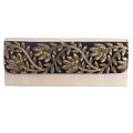 Handmade Womens Ivory Cream Clutch Purse Evening bag