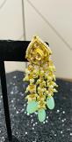 Pachi Kundan Earrings Set