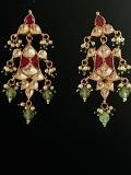Pachi Kundan Pure 22K Gold Coating Earrings