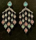 Polki AD Stylish & Traditional Kundan Earrings