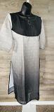 Fancy Shaded Pure Designer Khadi Cotton Kurti Tunic (M) Fancy Shaded Pure Designer Khadi Cotton Kurti Tunic (M)
