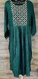 Designer Soft Cotton Mirror Work Kurti (L / 2XL)