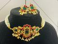 Pachi Kundan Pearl Necklace Set